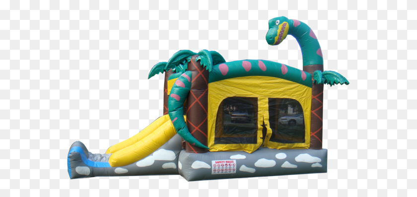 571x336 Descargar Png / Dinosaurio Inflable Png