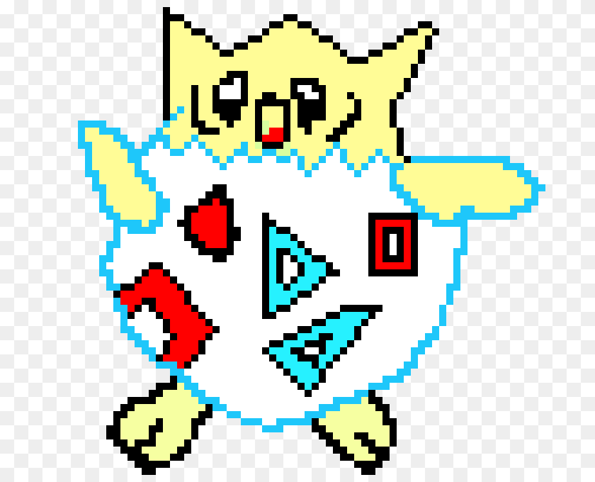 Togepi Pixel Art Pixel Art Maker, Qr Code Clipart PNG