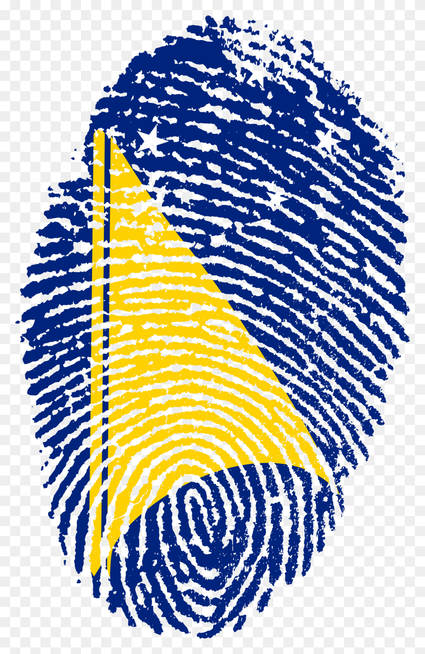 1573x2488 Tokelau Flag Fingerprint Country 664420 Caribbean Flag Fingerprint, Symbol, Bird HD PNG Download