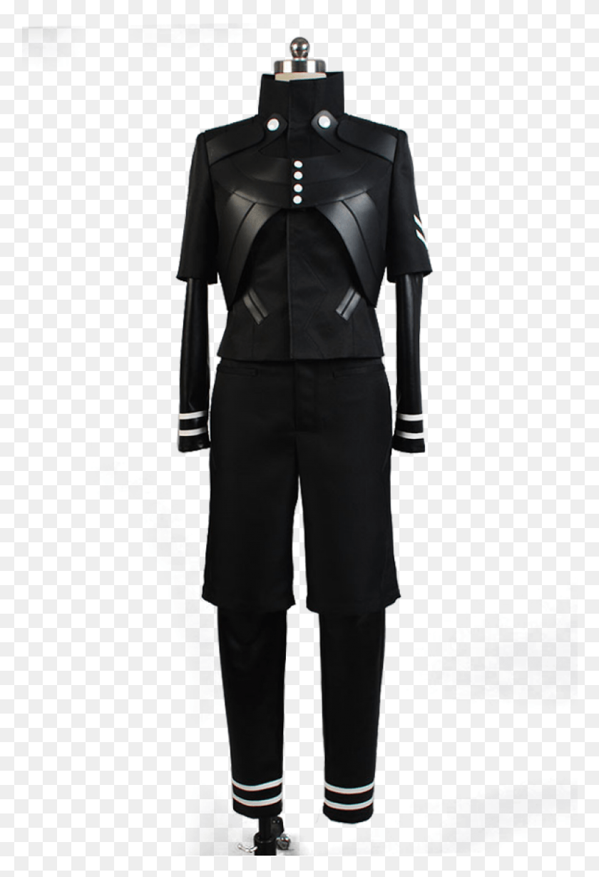 801x1201 Tokyo Ghoul A Ken Kaneki Jumpsuit Battle Uniform Cosplay Ken Kaneki Costume, Clothing, Apparel, Overcoat HD PNG Download