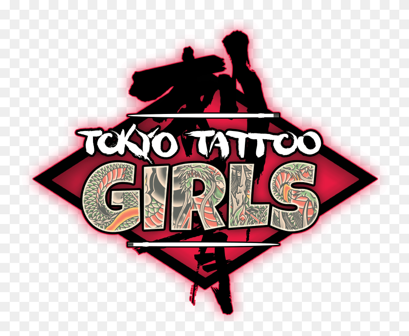 761x630 Tokyo Tattoo Girls Review Логотип Tokyo Tattoo Girls, Приключения, Досуг, Текст Png Скачать