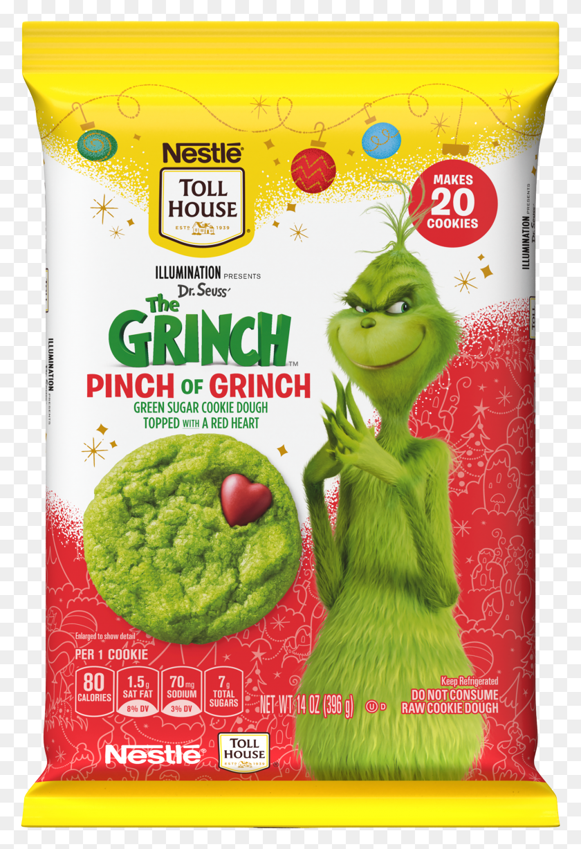 2811x4209 Toll House Grinch Cookies HD PNG Download