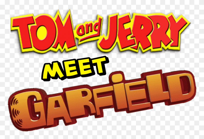 1212x803 Tom And Jerry Meet Garfield Logo, Text, Fire Truck, Truck HD PNG Download