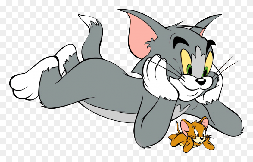 2426x1494 Tom And Jerry Pluspng Tom And Jerry, Animal, Mammal, Sea Life HD PNG Download
