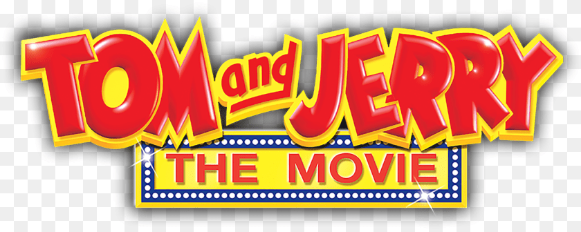 1273x509 Tom And Jerry The Movie Netflix Tom And Jerry The Movie Logo Clipart PNG