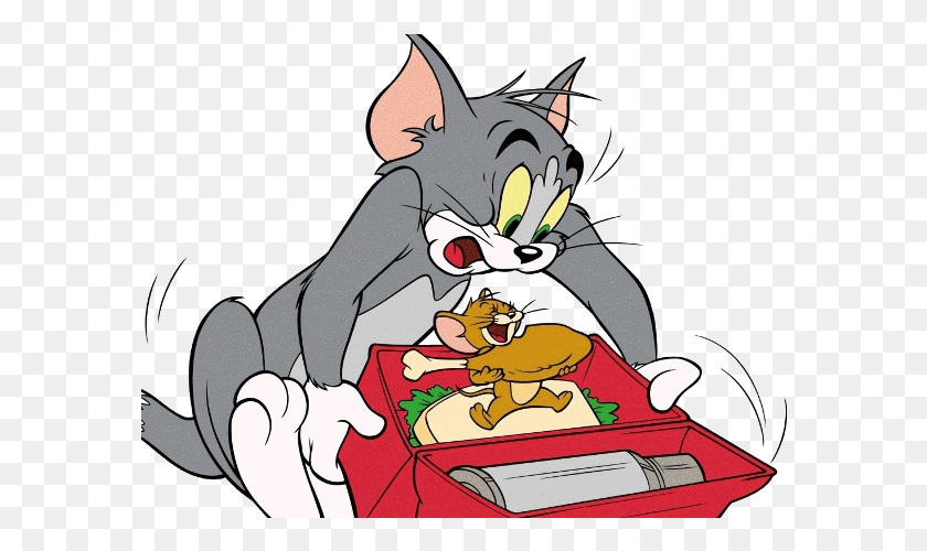 586x440 Tom And Jerry Tom And Jerry Pc, Comics, Book, Manga HD PNG Download