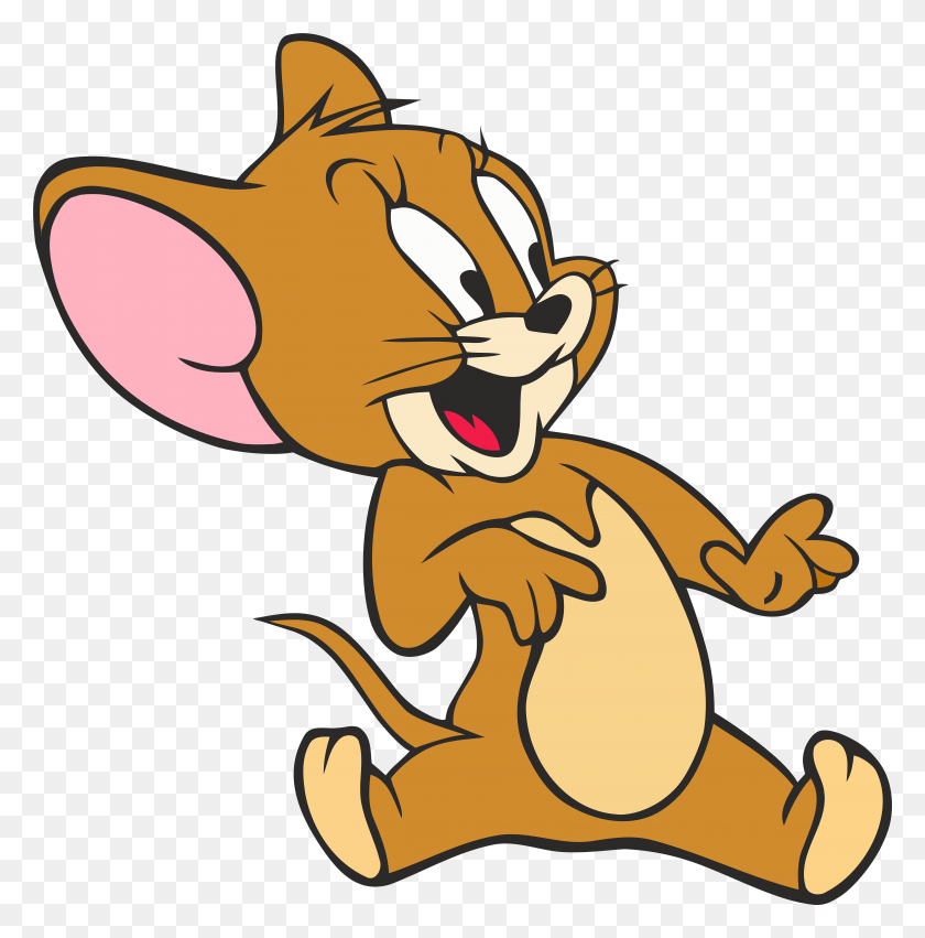 7752x7869 Tom And Jerry Transparent, Dragon, Animal, Mammal HD PNG Download