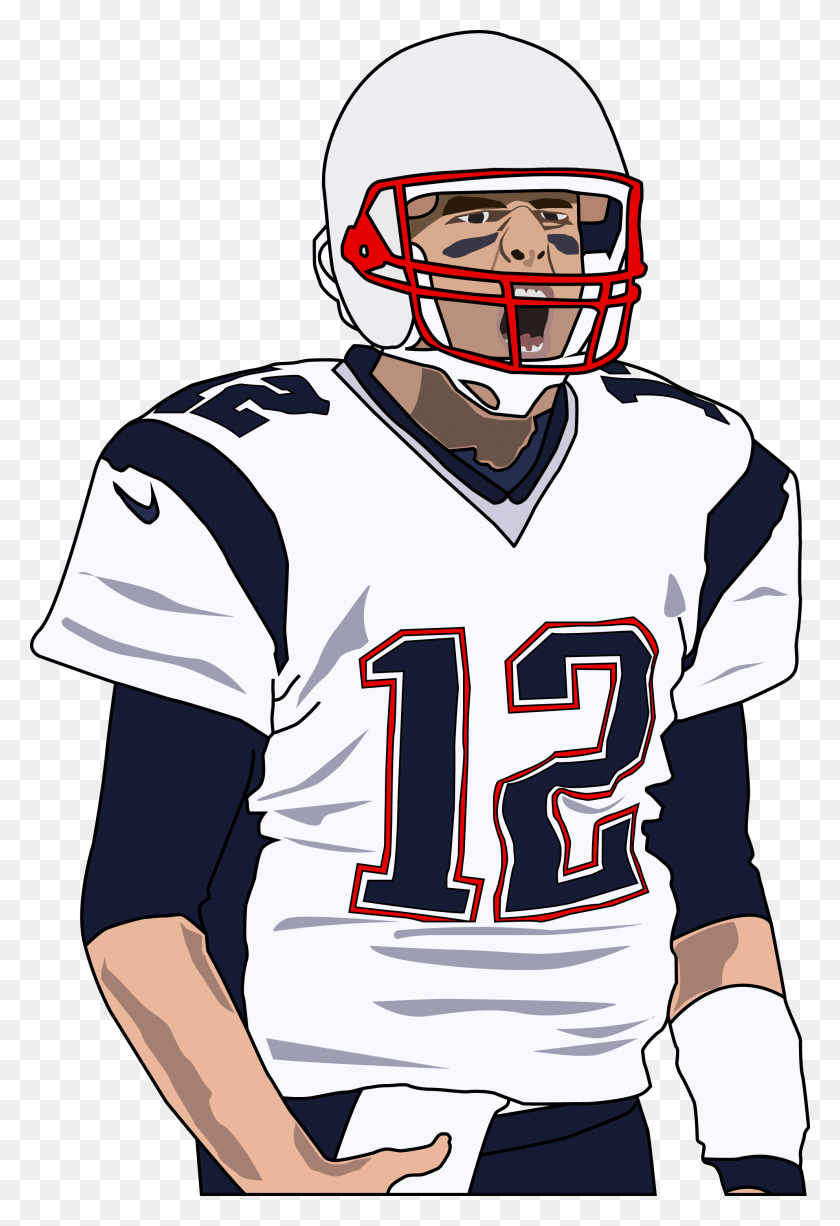 1985x2968 Tom Brady By Natdim Tom Brady By Natdim Tom Brady Jersey Clipart, Clothing, Apparel, Helmet HD PNG Download