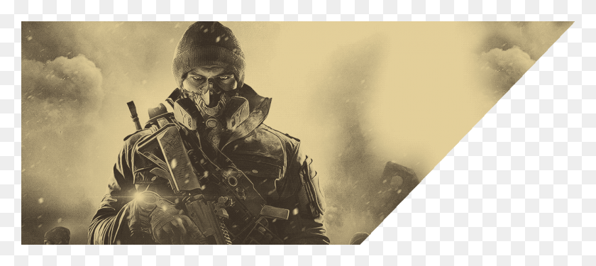1068x432 Tom Clancy39s The Division 2 Beta Lfg Division, Person, Human, Samurai HD PNG Download