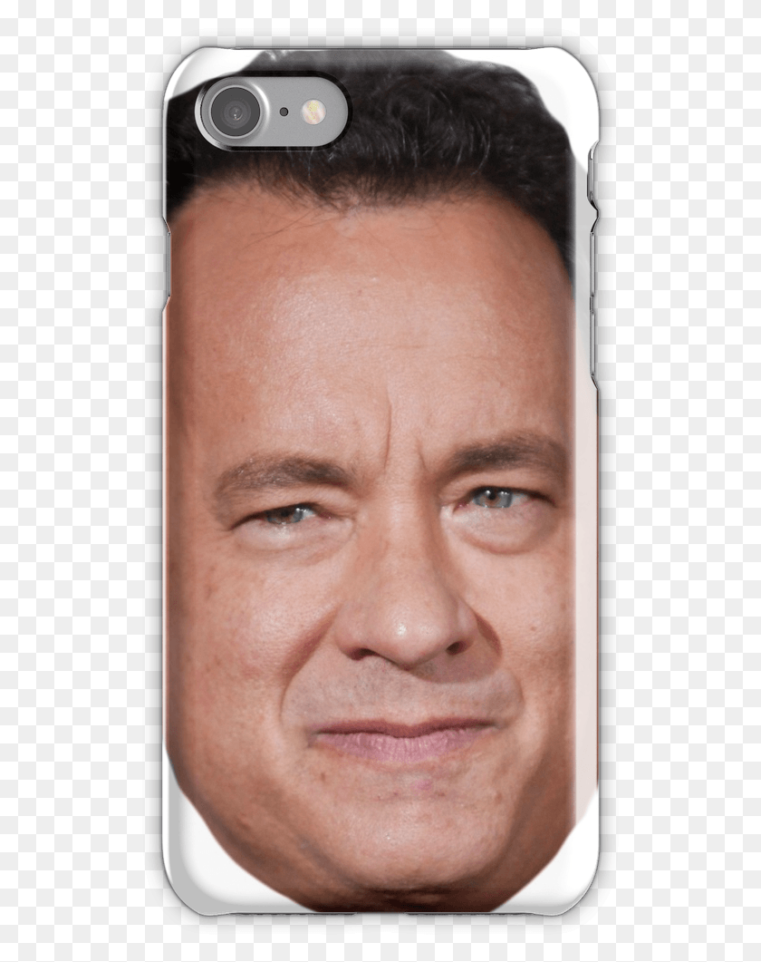 527x1001 Tom Hanks Iphone 7 Snap Case Tom Hanks, Face, Person, Human HD PNG Download