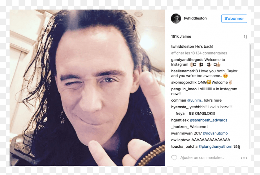 914x593 Tom Hiddleston Sur Instagram Tom Hiddleston Loki Memes, Person, Human, Face HD PNG Download