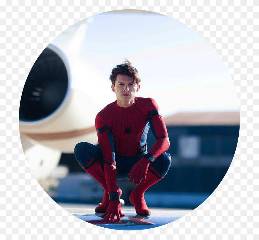 717x718 Tom Holland Spiderman, Person, Human, Sleeve HD PNG Download