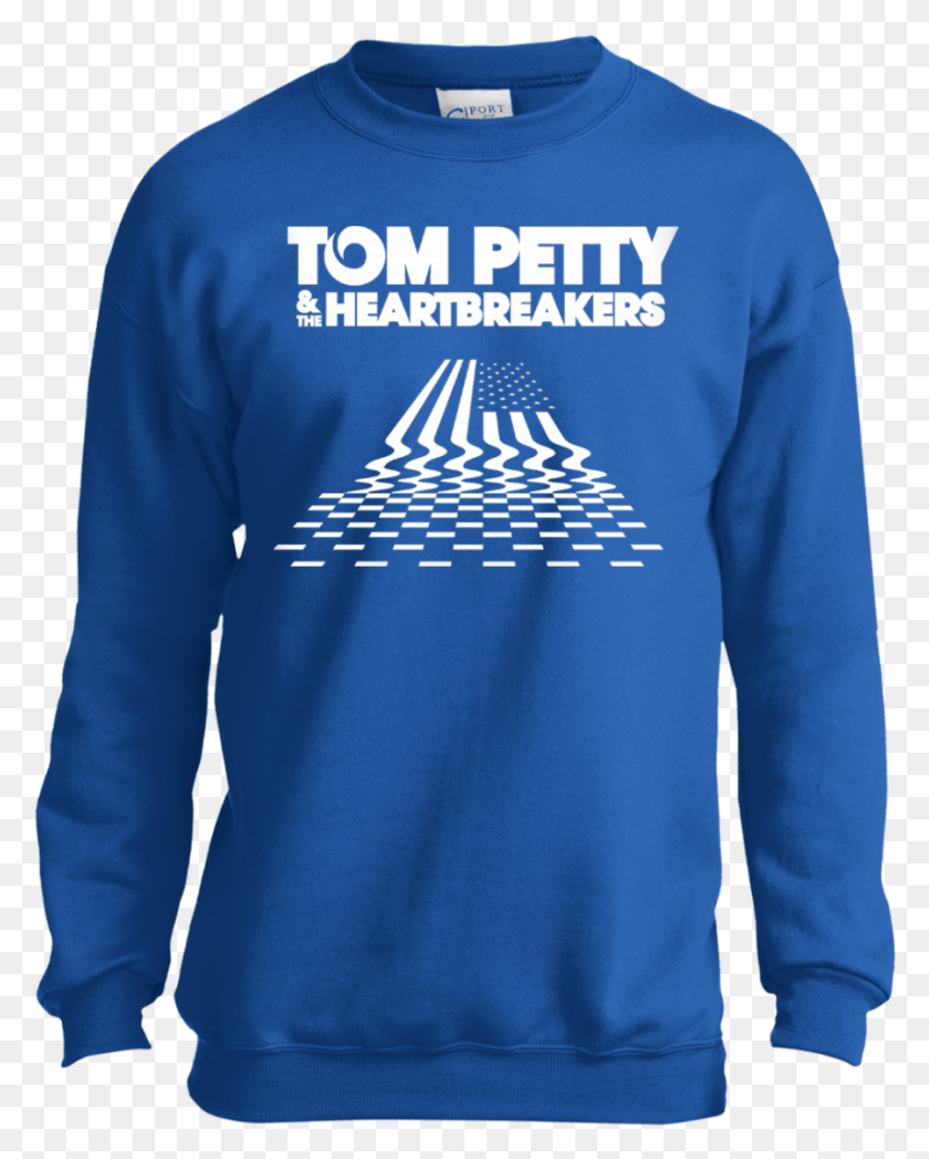 900x1139 Tom Petty And The Heartbreakers Tour Youth Crewneck Sweater, Sleeve, Clothing, Apparel HD PNG Download