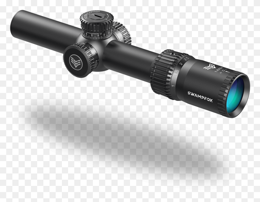 1276x970 Tomahawk 1 6x24 Swamp Fox Optics, Machine, Drive Shaft, Power Drill HD PNG Download