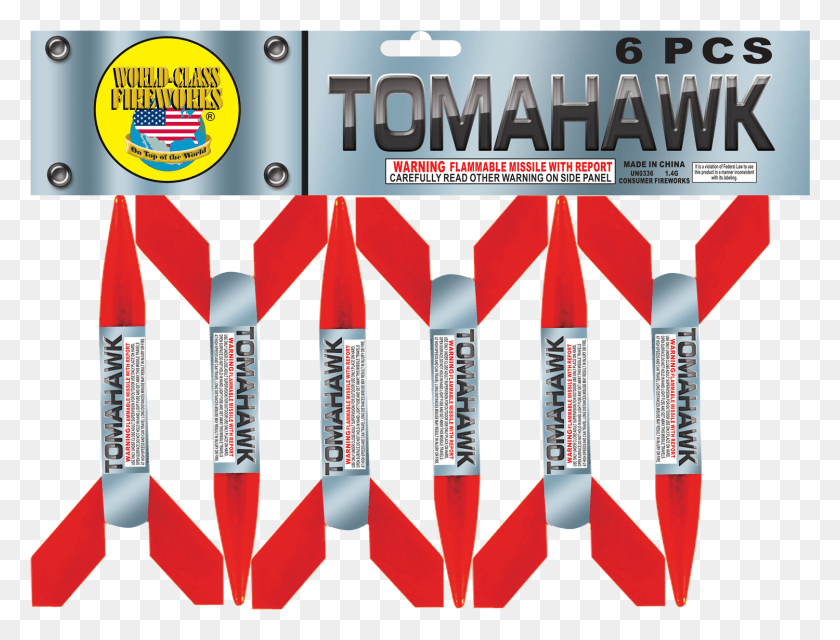 1500x1117 Tomahawk Missile World Class Fireworks, Label, Text, Flyer HD PNG Download