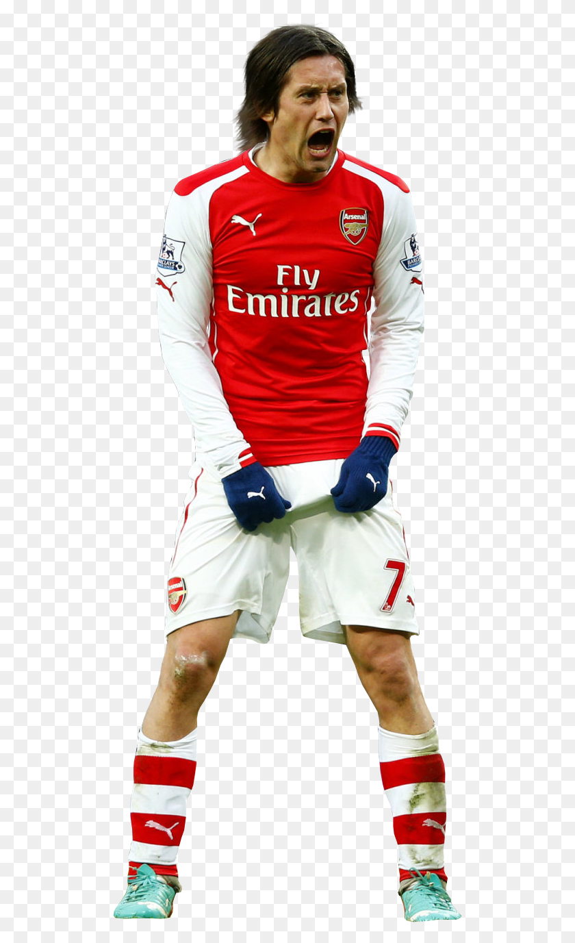 511x1317 Tomas Rosicky Render, Sleeve, Clothing, Apparel HD PNG Download