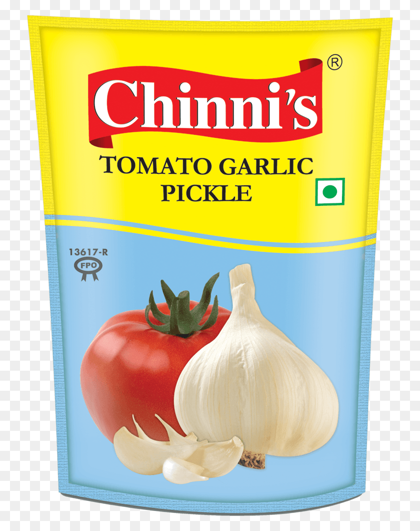 732x1000 Tomato Garlic Pickle Pack Ruchi Tomato Garlic Pickle, Plant, Food, Vegetable HD PNG Download