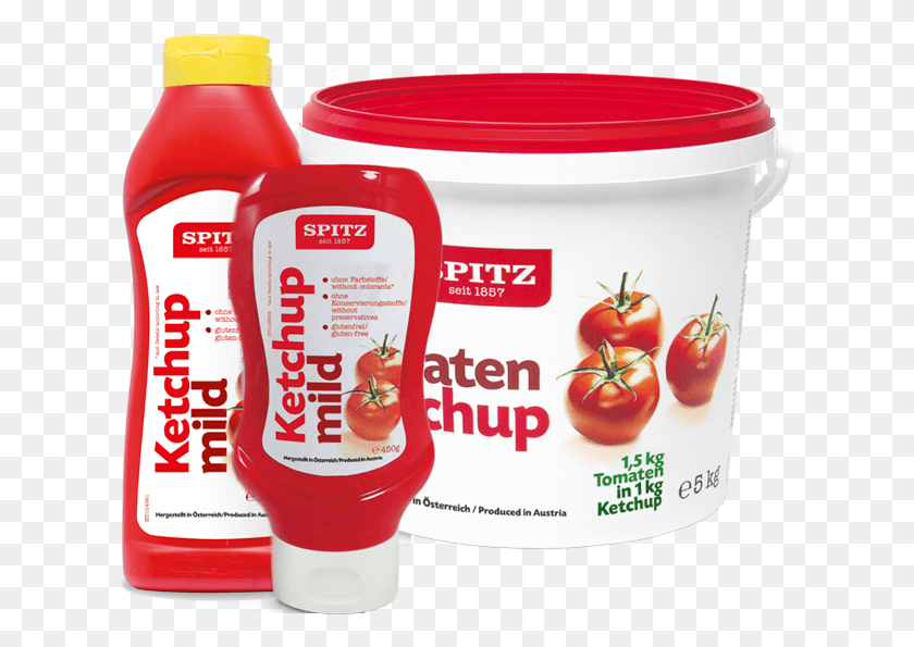 619x535 Tomato Ketchup Spitz, Food, Plant, Yogurt HD PNG Download