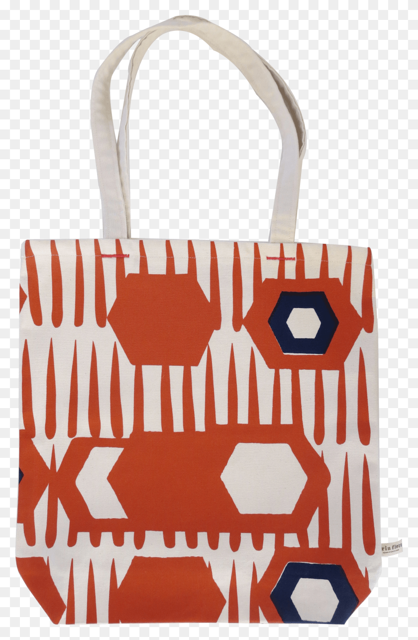 2245x3531 Tomato Navy Octagon Carry All Bag Tote Bag HD PNG Download
