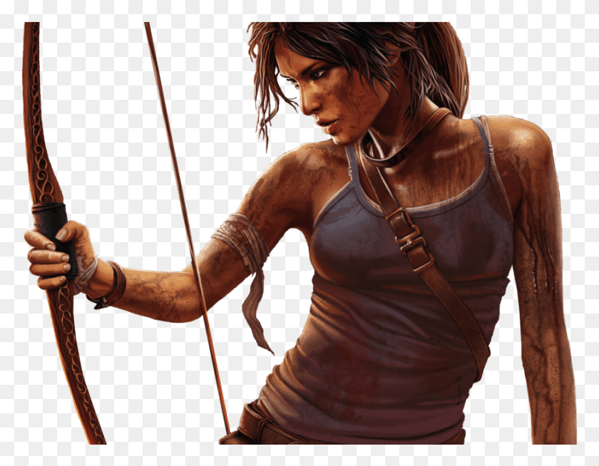 875x667 Tomb Raider Lara Croft Image Tomb Raider Lara Croft, Bow, Person, Human HD PNG Download