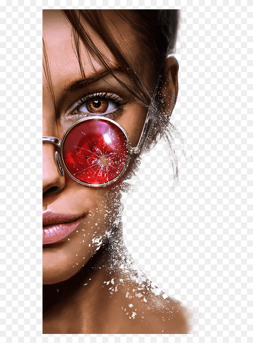 559x1081 Tomb Raider Tomb Raider The Dark Angel Symphony, Glasses, Accessories, Accessory HD PNG Download