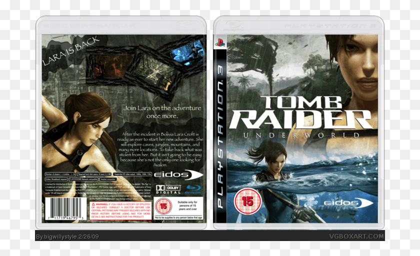 700x453 Tomb Raider Underworld Box Art Cover Tomb Raider Underworld, Person, Human, Horse HD PNG Download