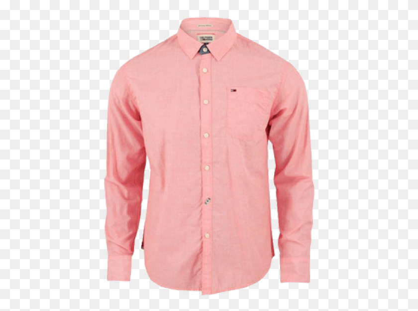 429x564 Tommy Hilfiger Denim Long Sleeve Fuschia Shirt Tommy Hilfiger Pink Long Sleeve Shirt, Clothing, Apparel, Long Sleeve HD PNG Download