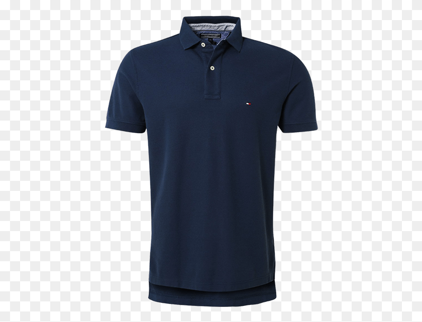 426x581 Tommy Hilfiger New Knit Navy Polo Shirt Camisetas De Selecciones De Futbol, ​​Clothing, Apparel, Sleeve Hd Png