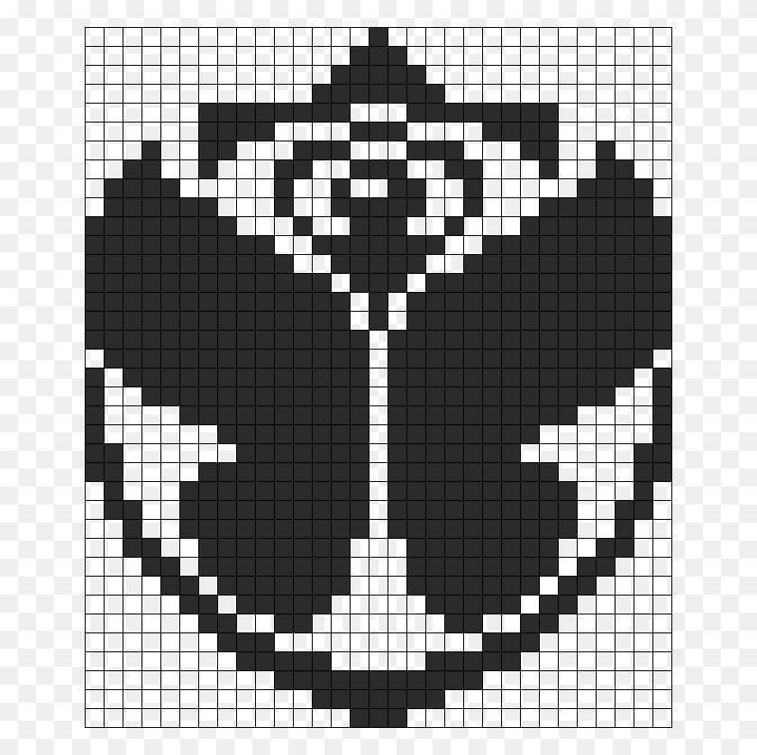 652x778 Tomorrowland Symbol Perler Bead Pattern Bead Sprite Tomorrowland Logo Pixel Art, Cross, Text, Number HD PNG Download