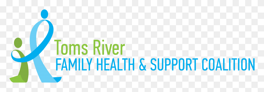 4989x1494 Toms River Family Health And Support Coalition El Azul Eléctrico, Texto, Logotipo, Símbolo Hd Png