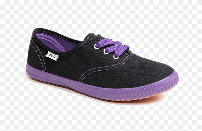 784x489 Tomy Lace Up Plimsoll Black Amp Purple Running Shoe, Footwear, Clothing, Apparel HD PNG Download