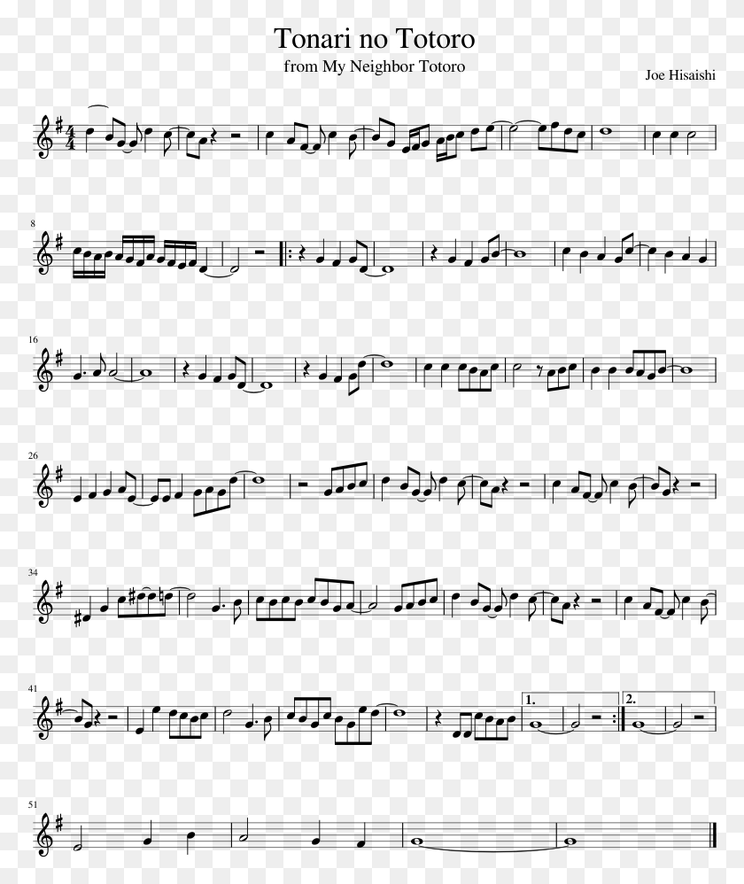 779x938 Tonari No Totoro Violin Sheet Your Lie In April Violin Sheet Music, Gray, World Of Warcraft HD PNG Download