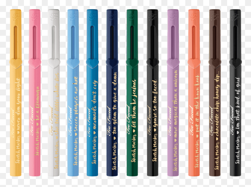 1802x1312 Too Faced Sketch Marker, Pen, Fountain Pen HD PNG Download