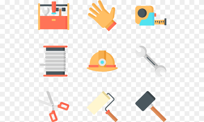 529x505 Tool Box, Clothing, Glove PNG