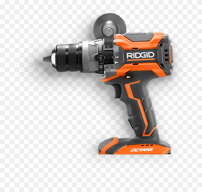 737x740 Tool Only Ridgid Octane Hammer Drill, Power Drill HD PNG Download