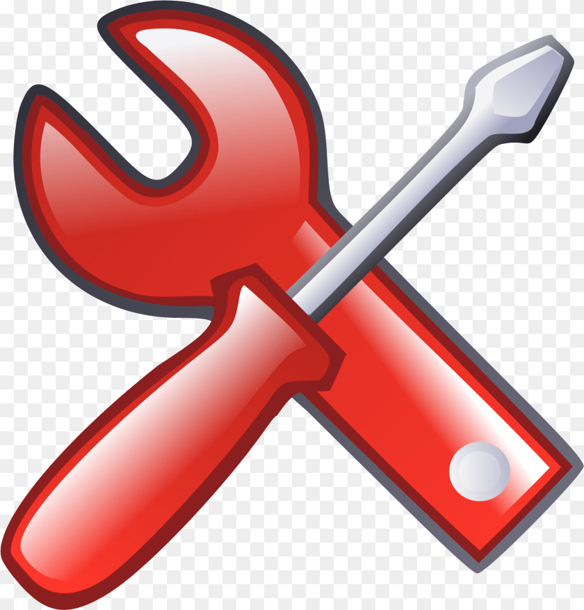 Tools Icon Red, Smoke Pipe, Cutlery PNG