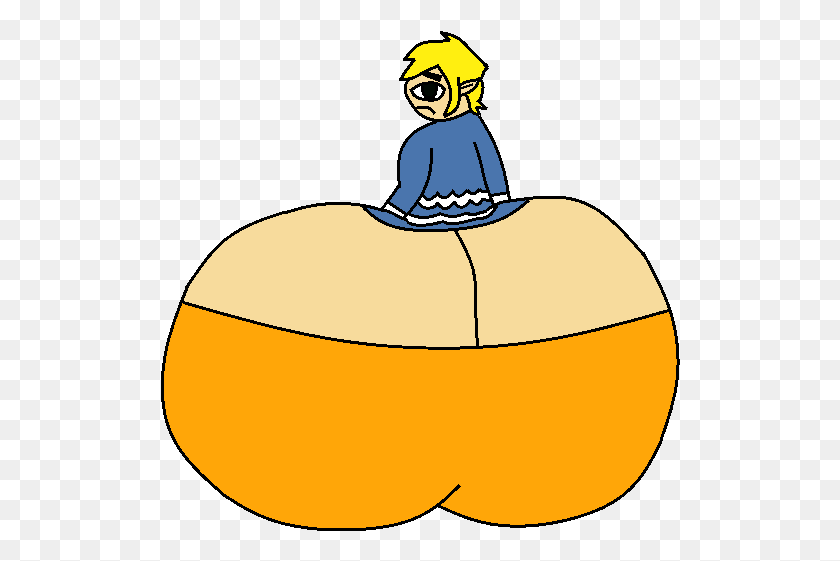 520x501 Toon Link S Big Butt Link39s Butt, Label, Text, Outdoors HD PNG Download