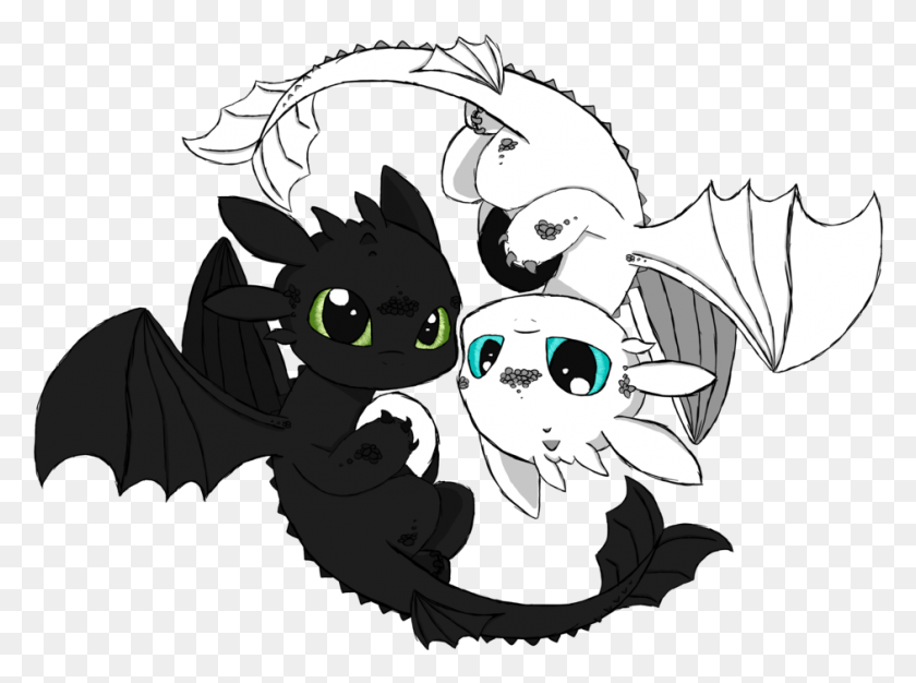 941x683 Toothless Background Photo Black And White Toothless Dragon, Person, Human Descargar Hd Png