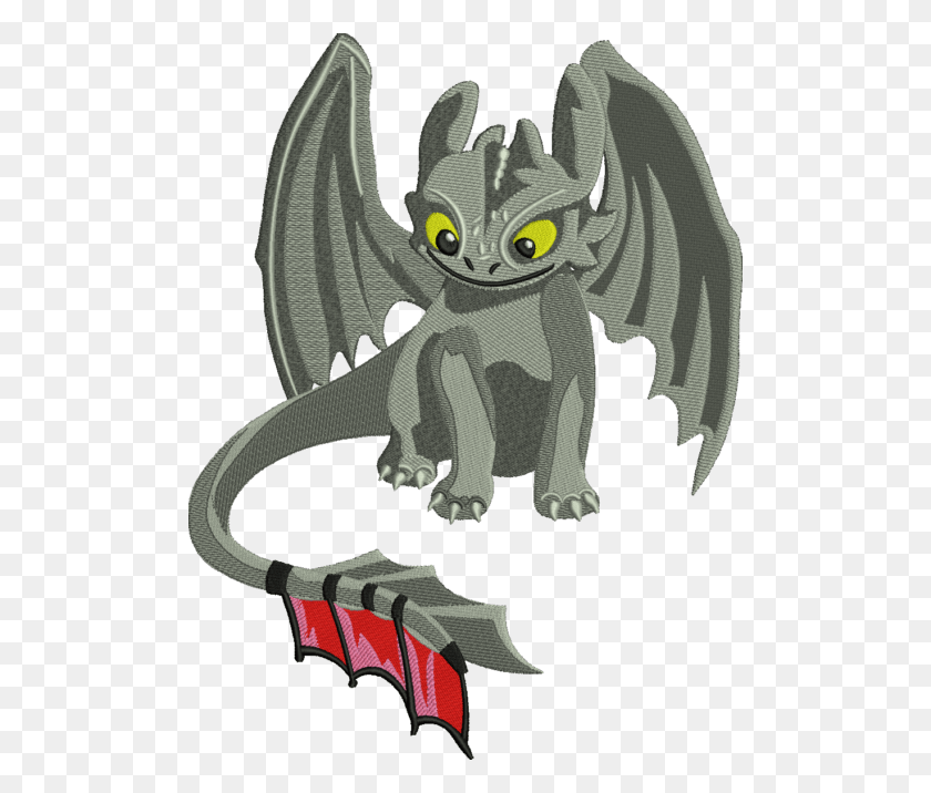 500x656 Toothless How To Train Your Dragon Vetor How To Train Your Dragon, Statue, Sculpture HD PNG Download