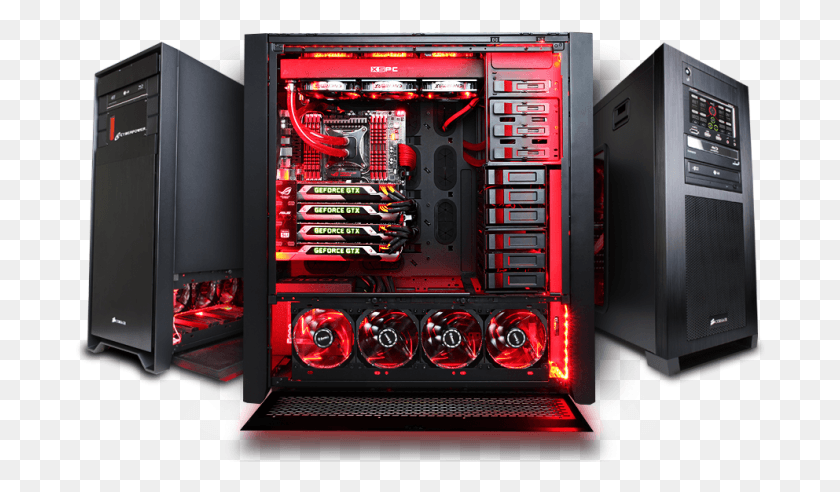 690x432 Top 13 Best Gaming Pc Brands In The World Gaming Pc With Transparent Background, Computer, Electronics, Hardware HD PNG Download