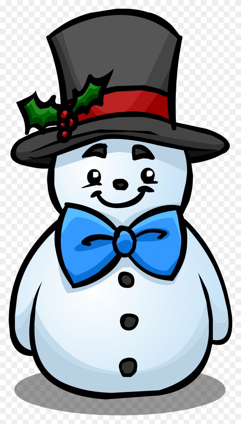 1363x2474 Top Club Penguin Wiki Snowman With Top Hat, Tie, Accessories, Accessory HD PNG Download