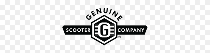 343x152 Top Genuine Dealer In The States Genuine Scooters, Label, Text, Logo HD PNG Download