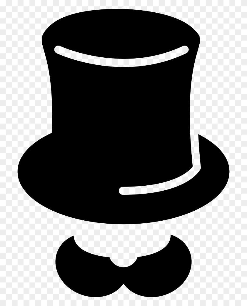 722x980 Top Hat Logo, Clothing, Apparel, Hat HD PNG Download