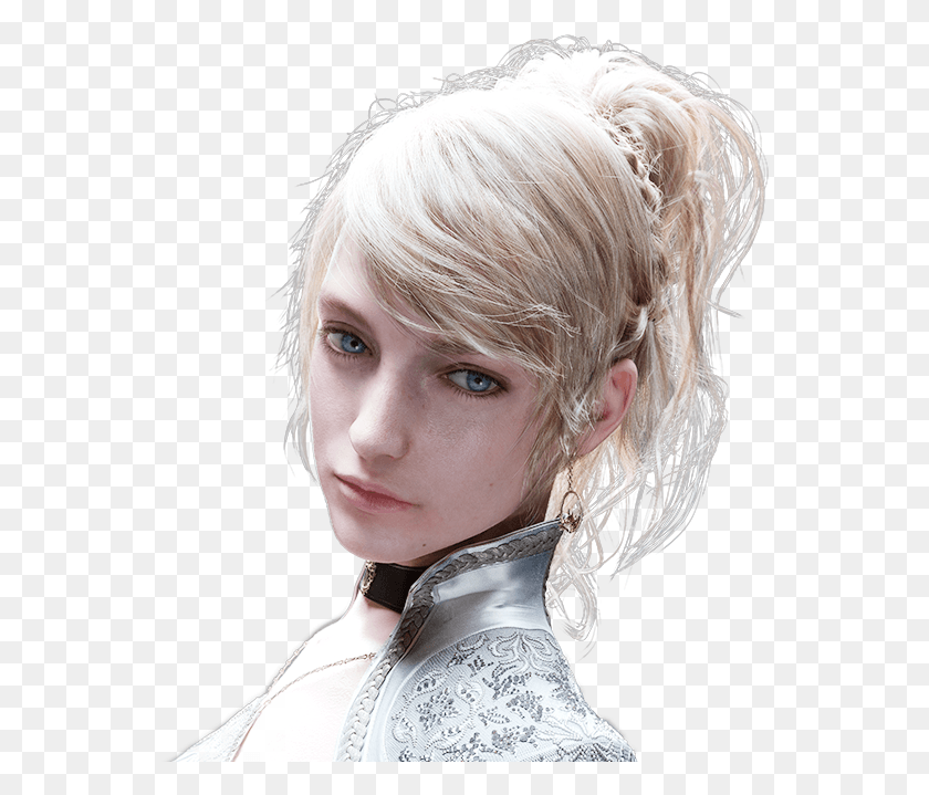 551x659 Top Images For Nyx Ulric Art On Picsunday Final Fantasy 15 Kingsglaive Luna, Hair, Person, Human HD PNG Download
