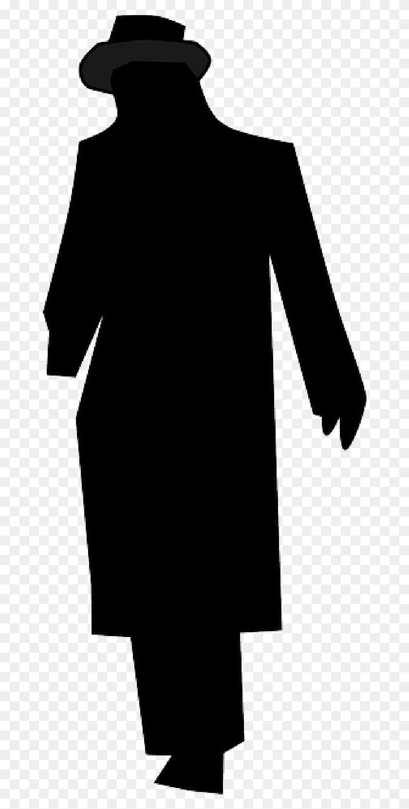 666x1601 Top Man Silhouette Person Hat Night Walking Man Walking Away Silhouette, Bow, Plot, Leisure Activities HD PNG Download