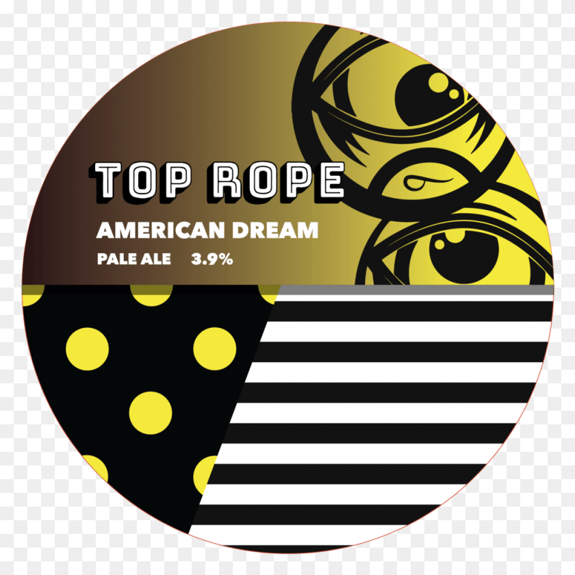 966x966 Top Rope Dream Digital Top Rope Brewery, Label, Text, Paper HD PNG Download