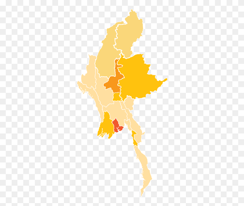 316x650 Top Sector Of Focus English Proficiency In Myanmar, Map, Diagram, Plot HD PNG Download