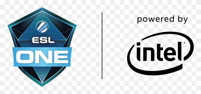 1638x705 Top Tier Dota 2 Is Headed To India With Esl One Mumbai Powered By Intel Logo, Symbol, Trademark, Text HD PNG Download