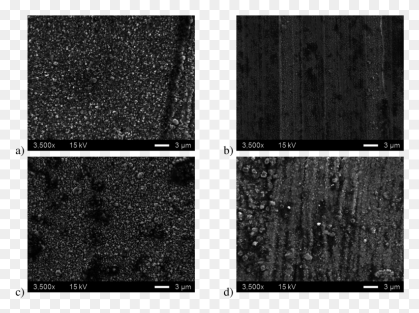 793x578 Top View Sem Images Of Different Nitrocarburized Surfaces Monochrome, Collage, Poster, Advertisement HD PNG Download
