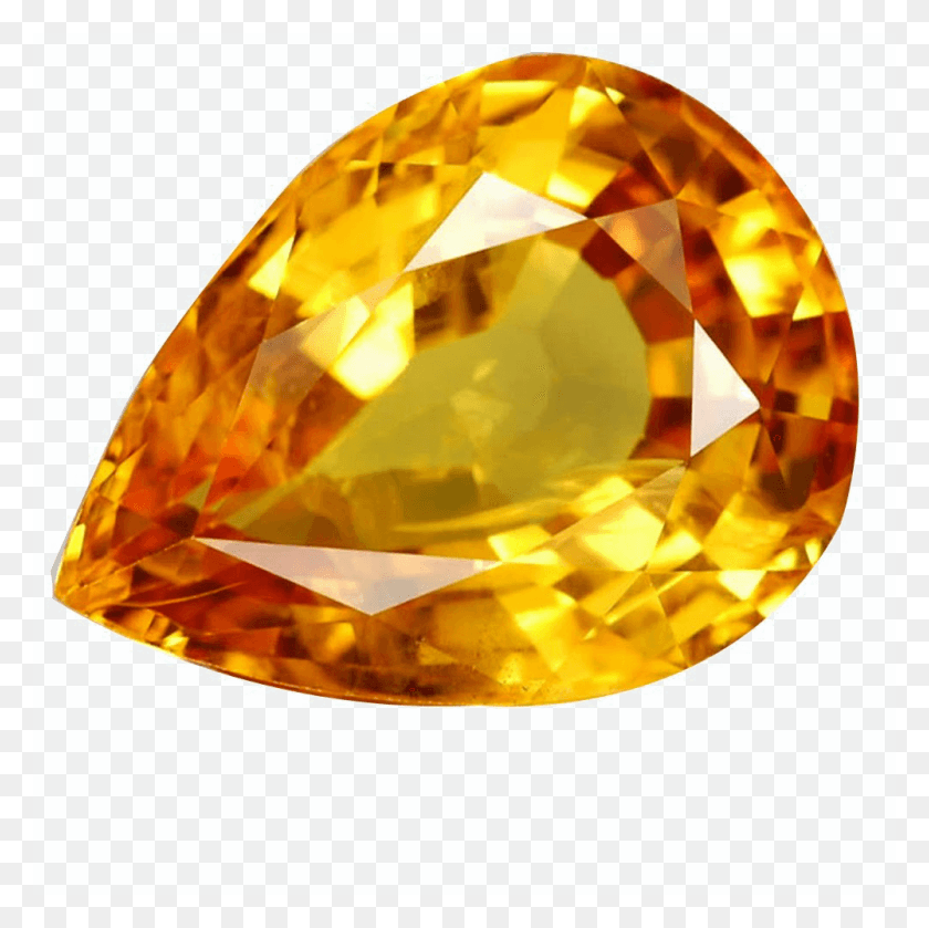 1000x1000 Topaz Stone Image Gold Yellow Topaz Stone, Diamond, Gemstone, Jewelry HD PNG Download